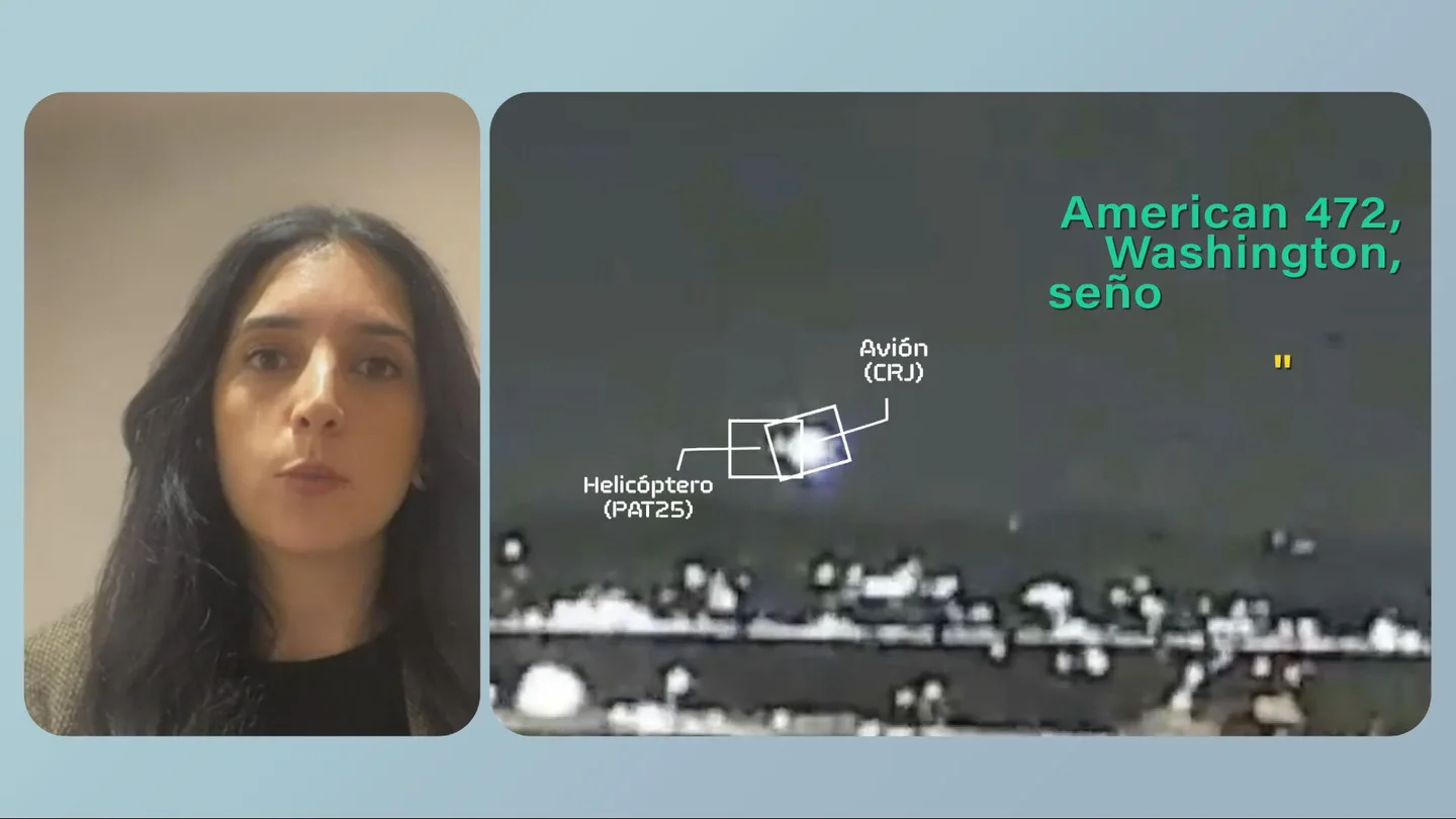 Una controladora aérea explica como se reparte la gestión del espacio aéreo tras el accidente de Washington La controladora y portavoz del sindicato USCA, Beatriz González