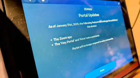 El mensaje de Meta en Portal El mensaje de Meta en Portal