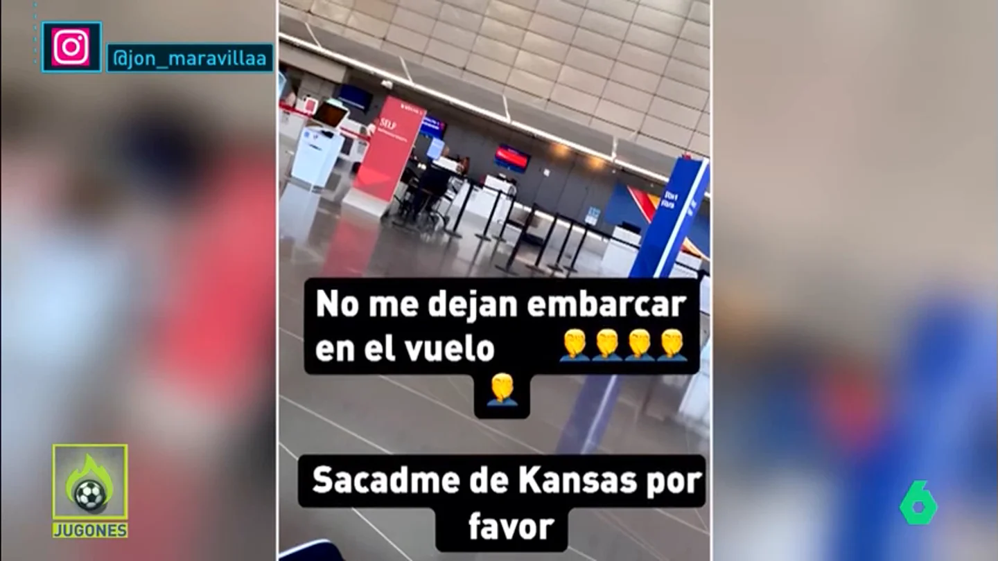 El patinador Jon Maravilla evita el accidente de avión gracias a su perro El patinador Jon Maravilla evita el accidente de avión gracias a su perro