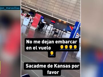 El patinador Jon Maravilla evita el accidente de avión gracias a su perro