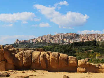 Panorámica de Agrigento Panorámica de Agrigento