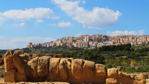 Panorámica de Agrigento Panorámica de Agrigento