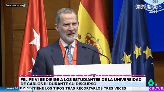 Alfonso Arús, tras el discurso del rey Felipe en una universidad: "Yo no la he vuelto a pisar ni para recoger el título" Alfonso Arús, tras el discurso del rey Felipe en una universidad: "Yo no la he vuelto a pisar ni para recoger el título"