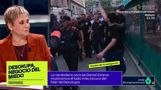 La gran pregunta que se hace Glòria Serra sobre Dani de Desokupa La gran pregunta que se hace Glòria Serra sobre Dani de Desokupa