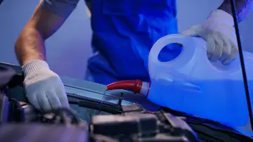 Botella de anticongelante Botella de anticongelante