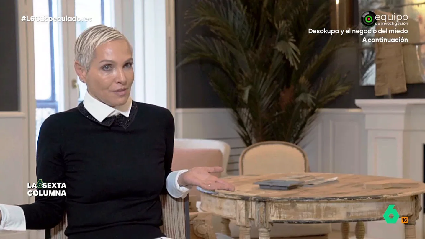 Martha Pereira, tras años vendiendo pisos de lujo: "Mi hija se quiere independizar y no puede porque los sueldos no van a juego" laSexta Columna habla en este vídeo con Martha Pereira, experta inmobiliaria en viviendas de lujo en Madrid, que comenta en este vídeo cómo funciona este mercado al alza que a ella le beneficia, pero a su hija le perjudica.