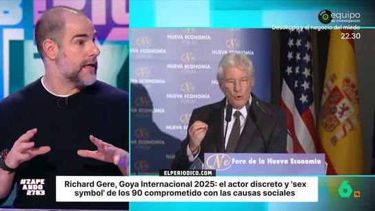 Richard Gere recibe el Goya Internacional: "Es realeza de Hollywood de la de verdad" El actor estadounidense asistirá a la gala el próximo ocho de febrero para recoger su galardón. El periodista Alberto Rey hace un breve repaso de su carrera que, como apunta, "fue el primer hombre cosificado de la historia del cine".