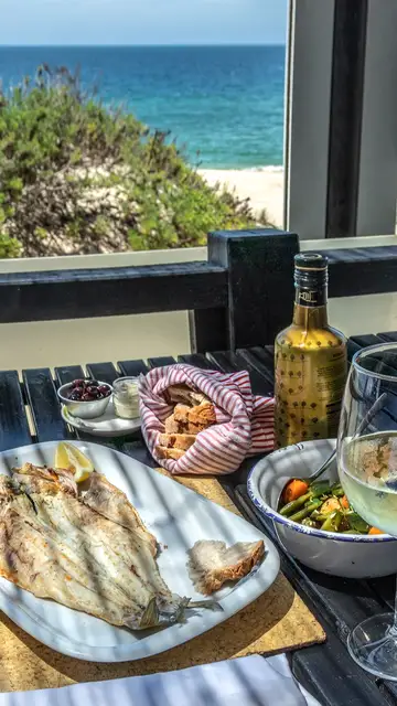 Pescado y vino de Alentejo Pescado y vino de Alentejo