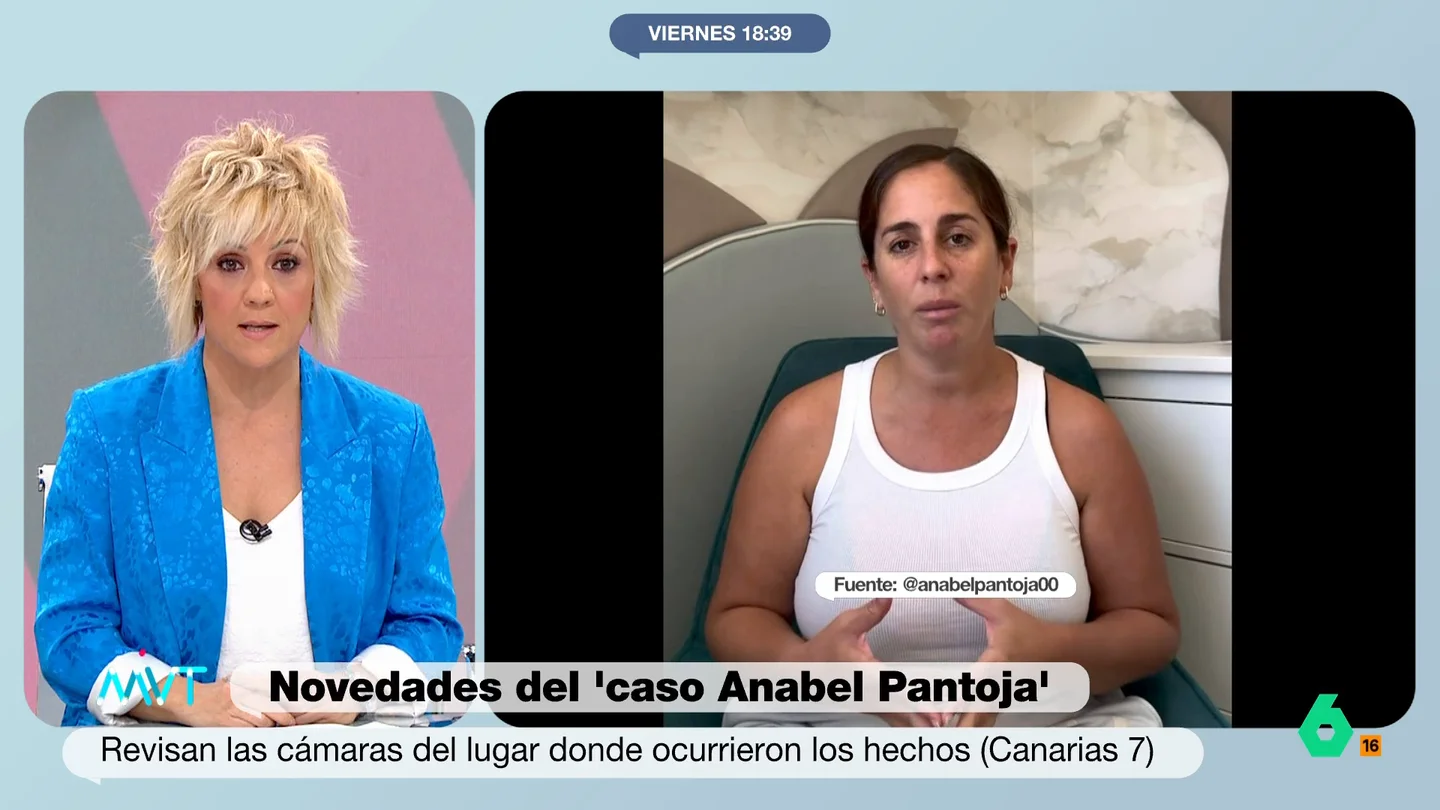 Cristina Pardo: "No vamos a especular con las lesiones de la hija de Anabel Pantoja por respeto a la menor y a la presunción de inocencia" Cristina Pardo: "No vamos a especular con las lesiones de la hija de Anabel Pantoja por respeto a la menor y a la presunción de inocencia"