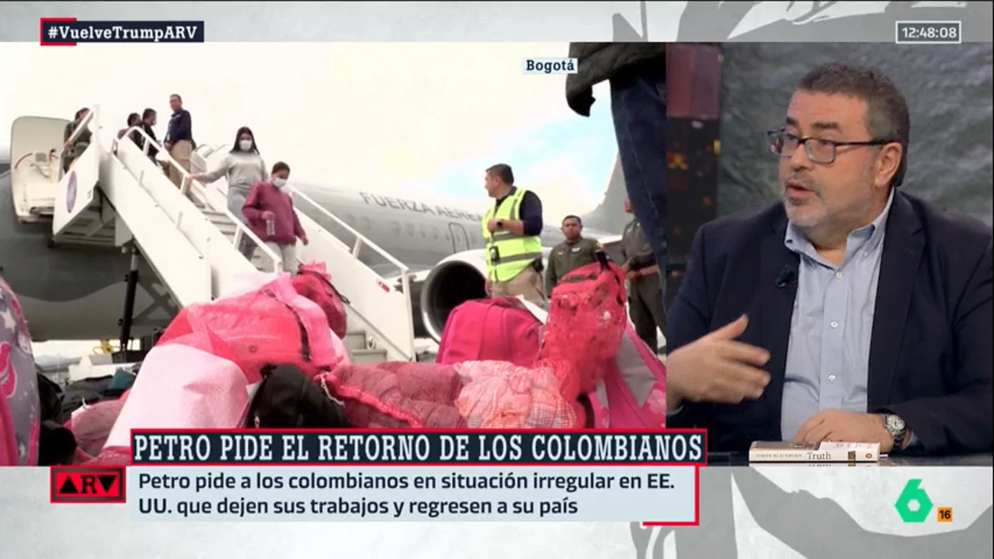 Pedro Rodríguez, sobre EEUU: "Un país construido por inmigrantes se está convirtiendo en una peli de terror para los 'sin papeles'" Pedro Rodríguez, sobre EEUU: "Un país construido por inmigrantes se está convirtiendo en una peli de terror para los 'sin papeles'"