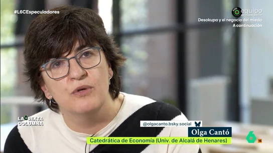 La catedrática Olga Cantó, sobre la privatización de las universidades: "No nos puede llevar por buen camino" laSexta Columna pregunta a los catedráticos Olga Cantó y José Manuel Pingarrón, exsecretario general de universidades, sobre cómo la precariedad de la universidad pública puede afectar al ascensor social y la igualdad de oportunidades.