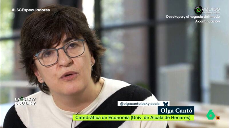 La catedrática Olga Cantó, sobre la privatización de las universidades: "No nos puede llevar por buen camino"