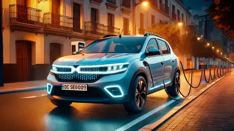Si estás esperando a comprar el nuevo Dacia Sandero eléctrico, ya sabemos cuándo podría estar disponible Recreación del Dacia Sandero eléctrico