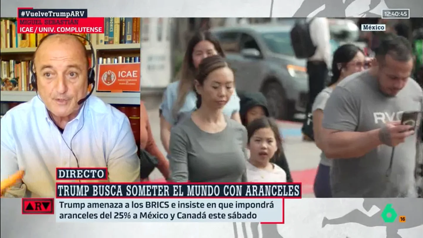 Miguel Sebastián, sobre Trump: "Va a meter a la economía americana en un lío considerable" Miguel Sebastián, sobre Trump: "Va a meter a la economía americana en un lío considerable"