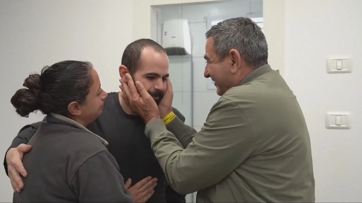 Yarden Bibas, rehén liberado por Hamás Yarden Bibas, rehén liberado por Hamás