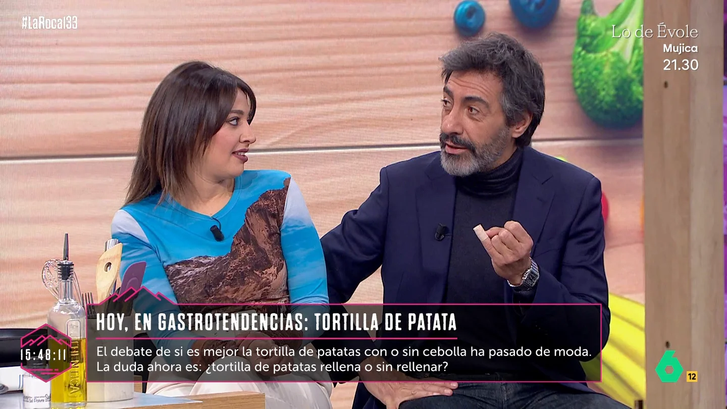 La 'lesión' de Juan del Val en el dedo desata las bromas en 'La Roca': "Estuve a punto de perder la vida" La 'lesión' de Juan del Val en el dedo desata las bromas en 'La Roca': "Estuve a punto de perder la vida"