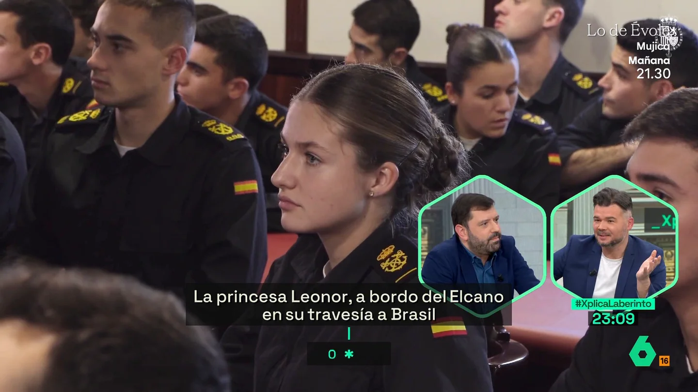 Rufián, sobre Casa Real: "No hay que ser un experto para entender que es una institución heredera de un régimen dictatorial" Rufián, sobre Casa Real: "No hay que ser un experto para entender que es una institución heredera de un régimen dictatorial"
