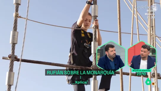 Rufián pide a la familia real que se "someta a las urnas": "Me chirría que por su apellido sean más que otros" Rufián pide a la familia real que se "someta a las urnas": "Me chirría que por su apellido sean más que otros"