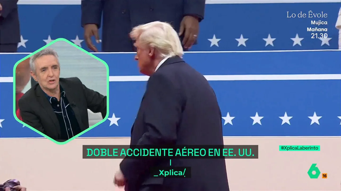 Ramoncín, sobre las acusaciones de Trump tras el accidente de Washington: "Algo tendrá que ver él en lo que ha pasado y a quién se ha contratado" Ramoncín, sobre las acusaciones de Trump tras el accidente de Washington: "Algo tendrá que ver él en lo que ha pasado y a quién se ha contratado"