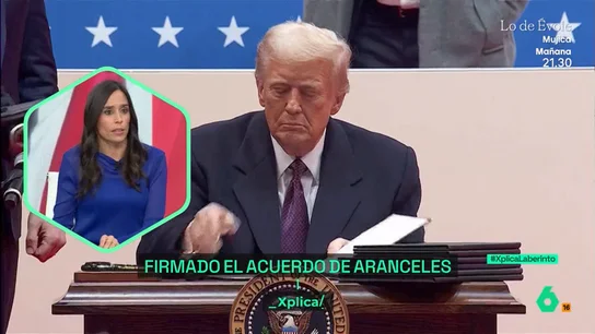 Pilar Velasco: "La oposición lo va a tener muy difícil para hacer creer que si Trump pone aranceles a España es culpa de Sánchez" Pilar Velasco: "La oposición lo va a tener muy difícil para hacer creer que si Trump pone aranceles a España es culpa de Sánchez"