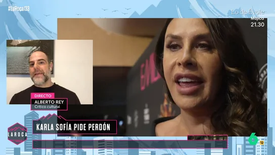 Alberto Rey, sobre la polémica de Karla Sofía Gascón: "Es una cagada de principiante no mirar lo que ha tuiteado tu estrella" Alberto Rey, sobre la polémica de Karla Sofía Gascón: "Es una cagada de principiante no mirar lo que ha tuiteado tu estrella"