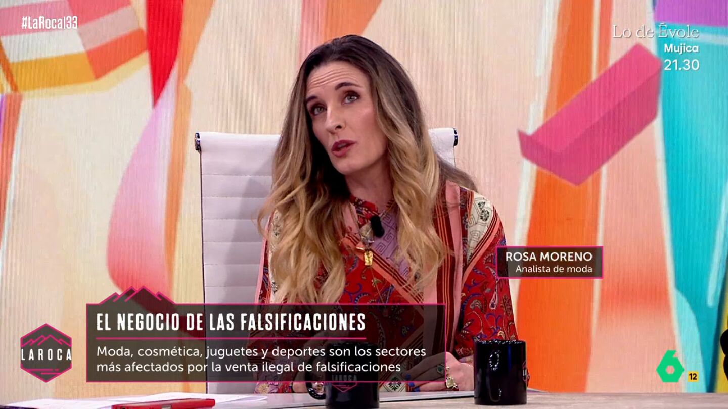 Rosa Moreno, analista de moda, sobre el consumo de falsificaciones: "Es una necesidad creada de manera artificial"