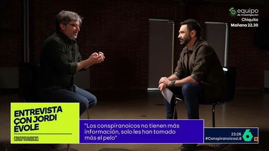 Jordi Évole, con Jokin Castellón Jordi Évole, con Jokin Castellón