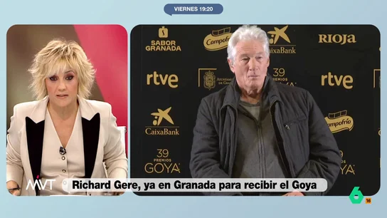 Cristina Pardo, sobre Richard Gere Cristina Pardo, sobre Richard Gere