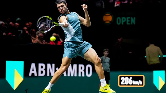 El verdugo de Nadal elogia a Alcaraz: "Tiene la mejor derecha" El verdugo de Nadal elogia a Alcaraz: "Tiene la mejor derecha"