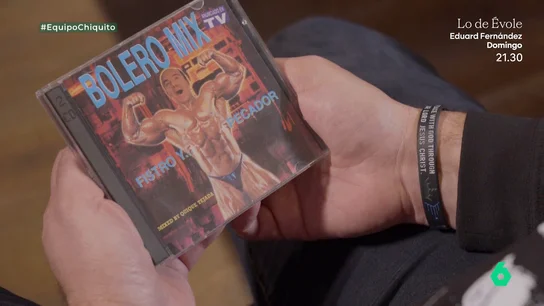 La reacción de Chiquito al ver la portada de su disco de boleros La reacción de Chiquito al ver la portada de su disco de boleros