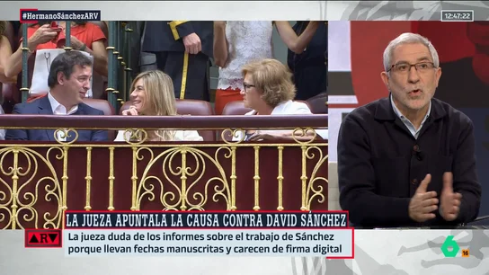 Llamazares estalla al saber que David Sánchez está de baja: "Ha sido un linchamiento por ser hermano del presidente" Llamazares estalla al saber que David Sánchez está de baja: "Ha sido un linchamiento por ser hermano del presidente"