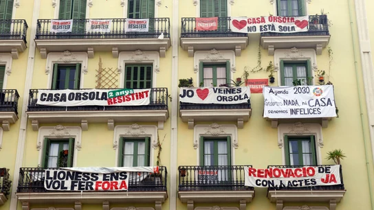 La fachada de la Casa Orsola La fachada de la Casa Orsola