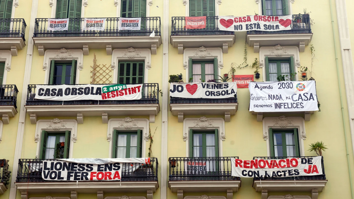 La fachada de la Casa Orsola La fachada de la Casa Orsola