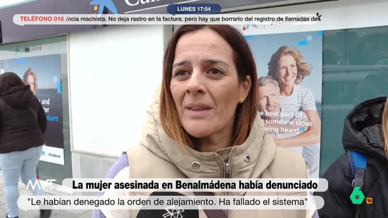 MVT Vecina de la asesinada: Dio el paso de denunciar y mira lo que ha pasado, ha fallado el sistema MVT Vecina de la asesinada: Dio el paso de denunciar y mira lo que ha pasado, ha fallado el sistema