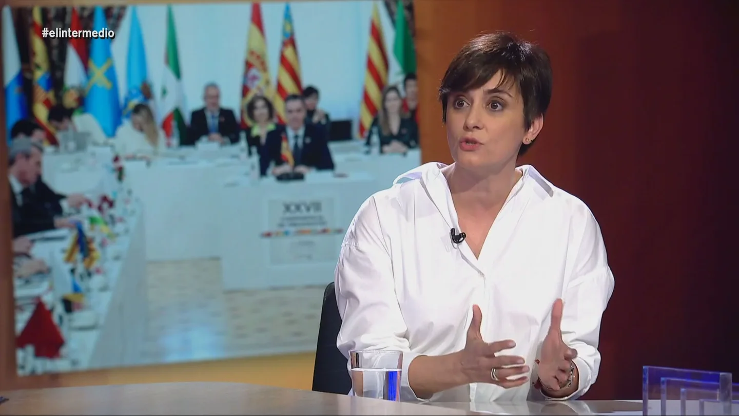 La ministra de Vivienda, Isabel Rodríguez, en El Intermedio La ministra de Vivienda, Isabel Rodríguez, en El Intermedio