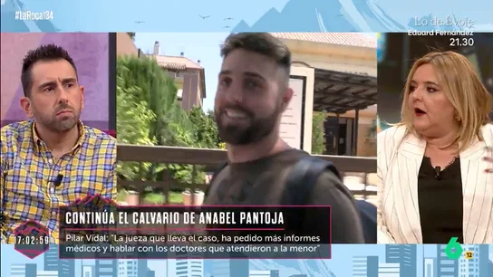 LA ROCA Pilar Vidal habla claro sobre la supuesta separación de Anabel Pantoja y David Rodríguez: "Le va a pasar factura" LA ROCA Pilar Vidal habla claro sobre la supuesta separación de Anabel Pantoja y David Rodríguez: "Le va a pasar factura"