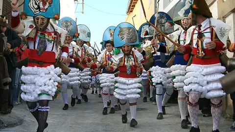 Peliqueiros. Carnaval de Laza Peliqueiros. Carnaval de Laza