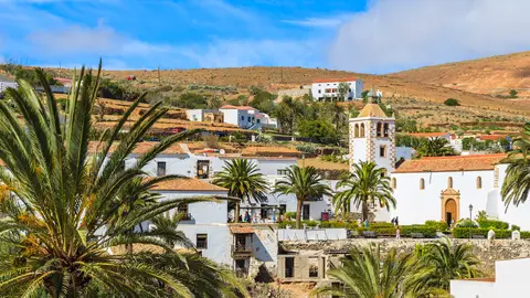 Betancuria, en Fuerteventura, Islas Canarias Betancuria, en Fuerteventura, Islas Canarias