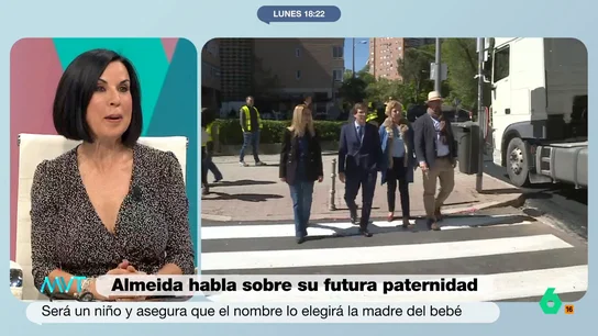 Bea de Vicente, tras conocerse el embarazo de Rita Maestre: "Que se reproduzcan, para que así nos paguen las pensiones" Más Vale Tarde comenta en este vídeo la reacción de José Luis Martínez-Almeida al enterarse en 'Espejo Público' de que Rita Maestre está embarazada. "Podrán compartir piscina de bolas", ironiza Iñaki López.