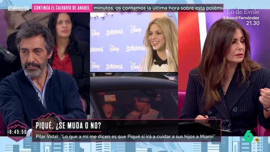 LaRoca Juan del Val: "Como Shakira se va de gira ya se publica que Piqué deja a Clara Chía abandonada" LaRoca Juan del Val: "Como Shakira se va de gira ya se publica que Piqué deja a Clara Chía abandonada"