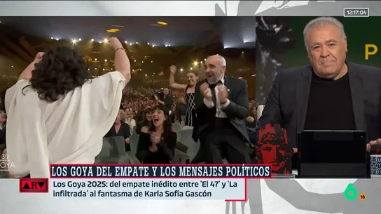 Ferreras, sobre los Goya Ferreras, sobre los Goya