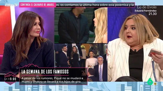 Pilar Vidal desmonta la "bola" sobre los hijos de Shakira: "Piqué si irá a cuidarlos a Miami" Pilar Vidal desmonta la "bola" sobre los hijos de Shakira: "Piqué si irá a cuidarlos a Miami"