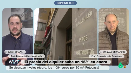 Más Vale Tarde (12-02-25) Julen Bollain reclama "regular los precios del alquiler": "Hay que prohibir de una vez la especulación con la vivienda" Más Vale Tarde (12-02-25) Julen Bollain reclama "regular los precios del alquiler": "Hay que prohibir de una vez la especulación con la vivienda"