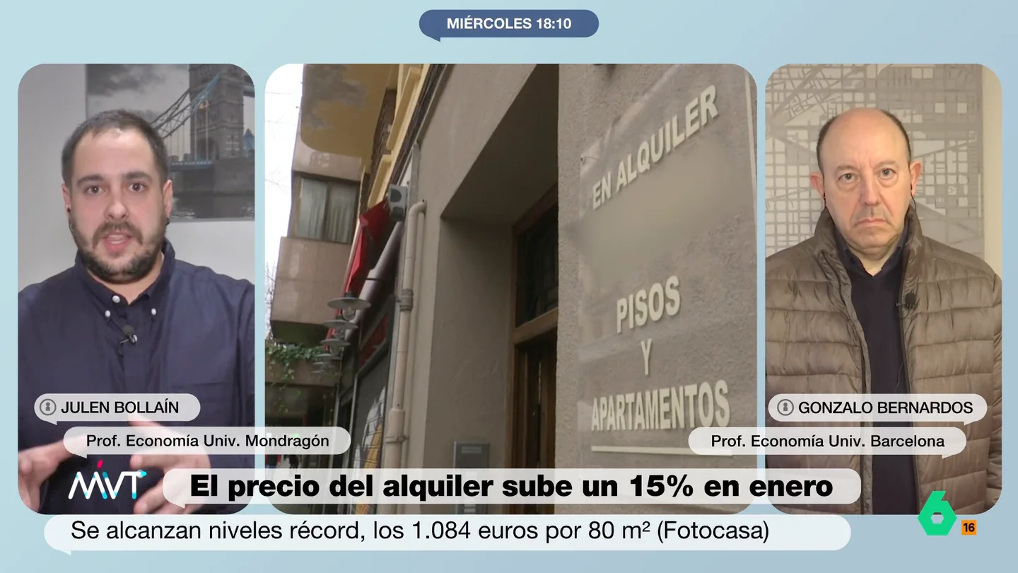 Más Vale Tarde (12-02-25) Julen Bollain reclama "regular los precios del alquiler": "Hay que prohibir de una vez la especulación con la vivienda" Más Vale Tarde (12-02-25) Julen Bollain reclama "regular los precios del alquiler": "Hay que prohibir de una vez la especulación con la vivienda"