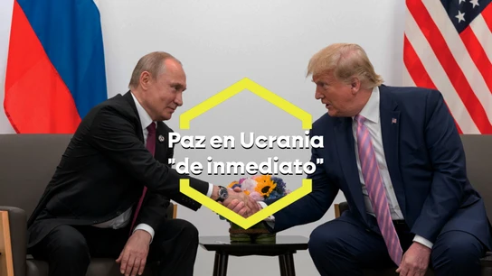 Putin y Trump acuerdan negociar la paz en Ucrania Putin y Trump acuerdan negociar la paz en Ucrania