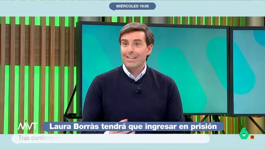 Pablo Montesinos, sobre las quejas de los independentistas tras la resolución judicial de Laura Borrás: "Todo les viene mal...el 'lawfare'" Pablo Montesinos, sobre las quejas de los independentistas tras la resolución judicial de Laura Borrás: "Todo les viene mal...el 'lawfare'"