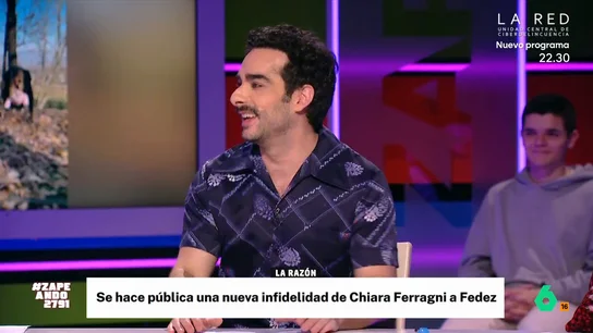 Nuevo capítulo en el culebrón de Chiara Ferragni y Fedez: Juan Sanguino desvela las supuestas infidelidades de la influencer El periodista cuenta que se ha publicado un nuevo capítulo del podcast 'Falsissimo' que, en esta ocasión, ha destapado las infidelidades de Chiara. La influencer habría sido infiel a Fedez con dos conocidos cantantes.
