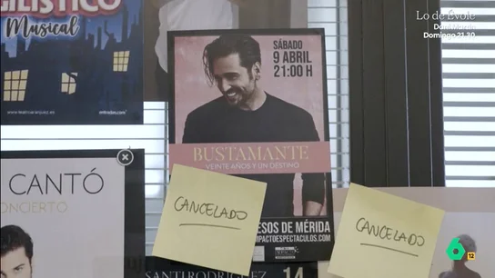 David Bustamante, Santi Rodríguez, Blas Cantó... el reguero de eventos cancelados de la empresa de Daniel Cabrera 'Equipo de Investigación' contacta con la empresa que proporcionó la plataforma a Daniel Cabrera para vender entradas de espectáculos que fueron cancelados: "Perdimos tiempo y dinero con él", afirman en este vídeo.