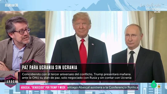 Manu Mostaza critica la falta de acción de Europa: "No somos capaces de apoyar a Zelenski con algo más que palabras" Manu Mostaza critica la falta de acción de Europa: "No somos capaces de apoyar a Zelenski con algo más que palabras"