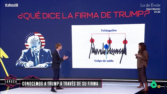 ¿Qué dice la firma de Donald Trump sobre él? Un grafólogo desvela su verdadera personalidad en La Roca ¿Qué dice la firma de Donald Trump sobre él? Un grafólogo desvela su verdadera personalidad en La Roca